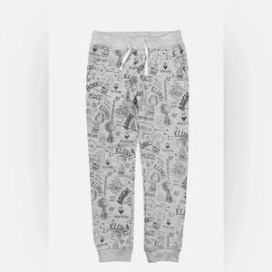 NWT appaman Peanuts sparkle cloud jogger pigpen Lucy peppermint patty kids 8